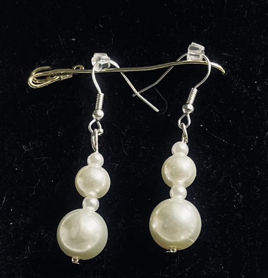 White Ivory Pearl Set